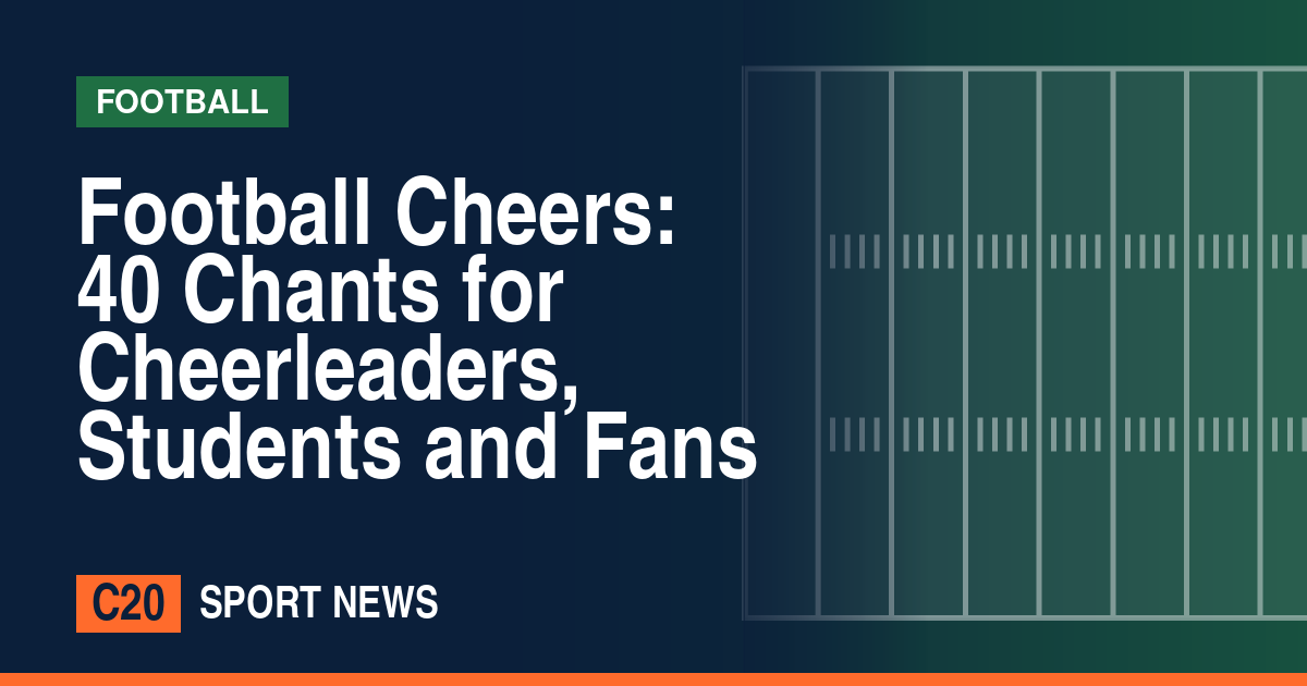 Football Cheers: 40 Chants for Cheerleaders, Students and Fans