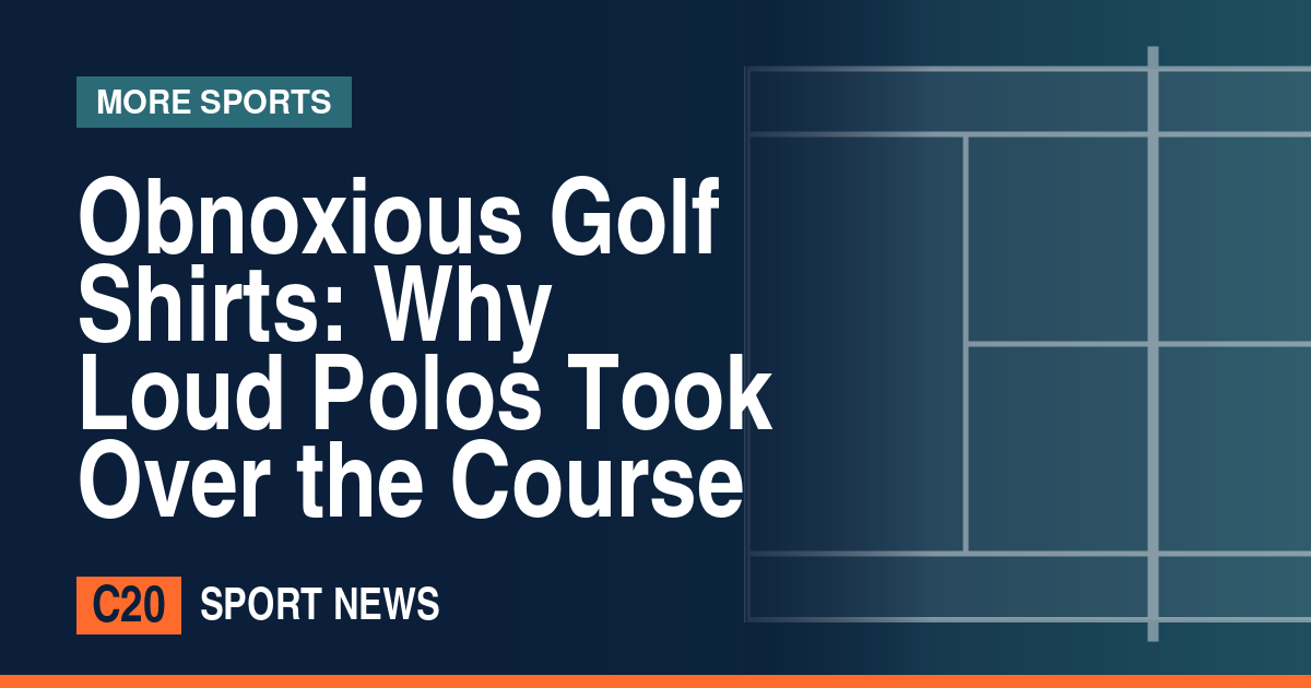 Obnoxious Golf Shirts: Why Loud Polos Took Over the Course