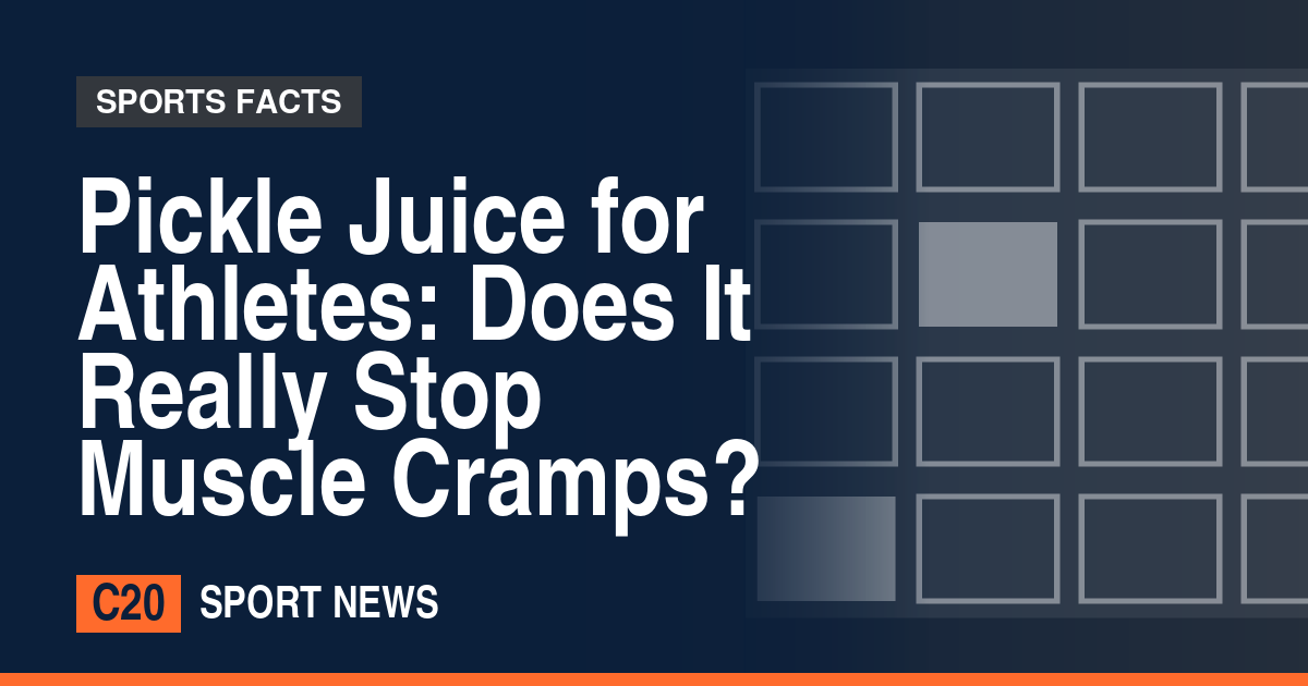 Pickle Juice for Athletes: Does It Really Stop Muscle Cramps?